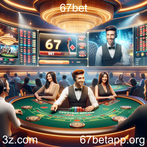 A Emoção do Cassino ao Vivo no 67bet